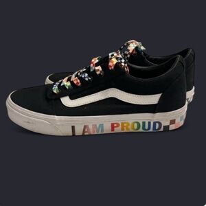 Vans I AM PROUD Sneakers Women’s 8.5 Rainbow Rare Limited Edition